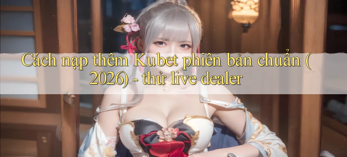 Cách nạp thêm Kubet phiên bản chuẩn (2026)   thử live dealer
