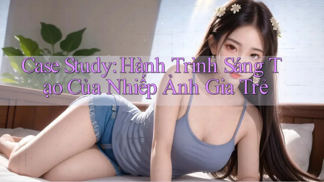 Case Study: Hành Trình Sáng Tạo Của Nhiếp Ảnh Gia Trẻ Case Study: Hành Trình Sáng Tạo Của Nhiếp Ảnh Gia Trẻ