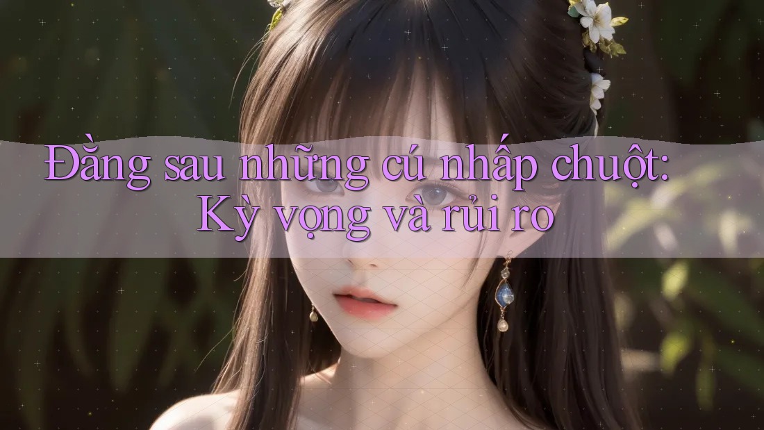 Đằng sau những cú nhấp chuột: Kỳ vọng và rủi ro