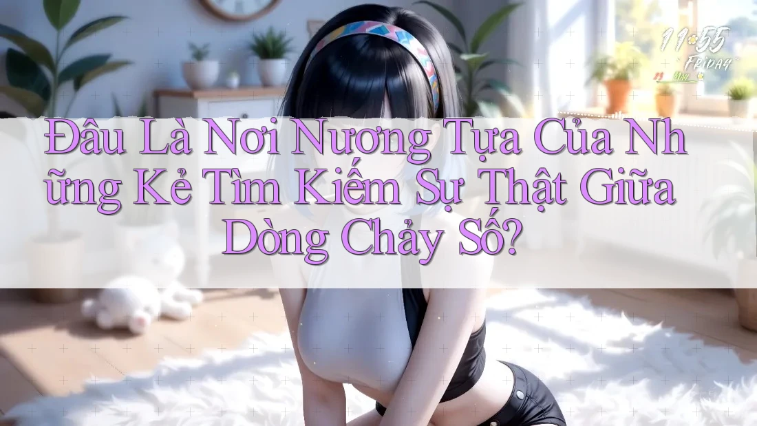 Đâu Là Nơi Nương Tựa Của Những Kẻ Tìm Kiếm Sự Thật Giữa Dòng Chảy Số? Đâu Là Nơi Nương Tựa Của Những Kẻ Tìm Kiếm Sự Thật Giữa Dòng Chảy Số?