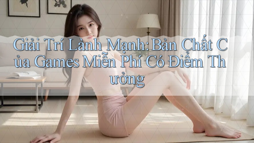 Giải Trí Lành Mạnh: Bản Chất Của Games Miễn Phí Có Điểm Thưởng Giải Trí Lành Mạnh: Bản Chất Của Games Miễn Phí Có Điểm Thưởng