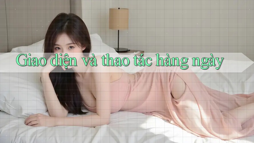 Giao diện và thao tác hàng ngày Giao diện và thao tác hàng ngày
