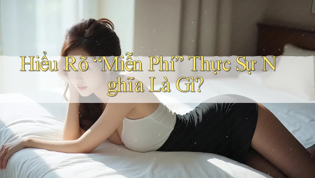 Hiểu Rõ “Miễn Phí” Thực Sự Nghĩa Là Gì?