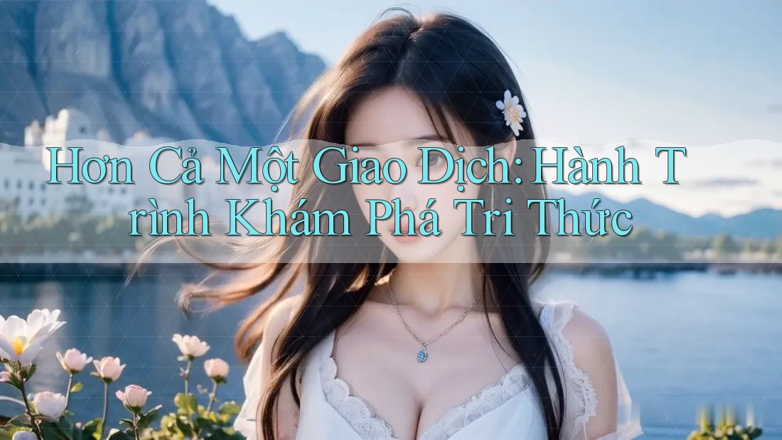 Hơn Cả Một Giao Dịch: Hành Trình Khám Phá Tri Thức Hơn Cả Một Giao Dịch: Hành Trình Khám Phá Tri Thức