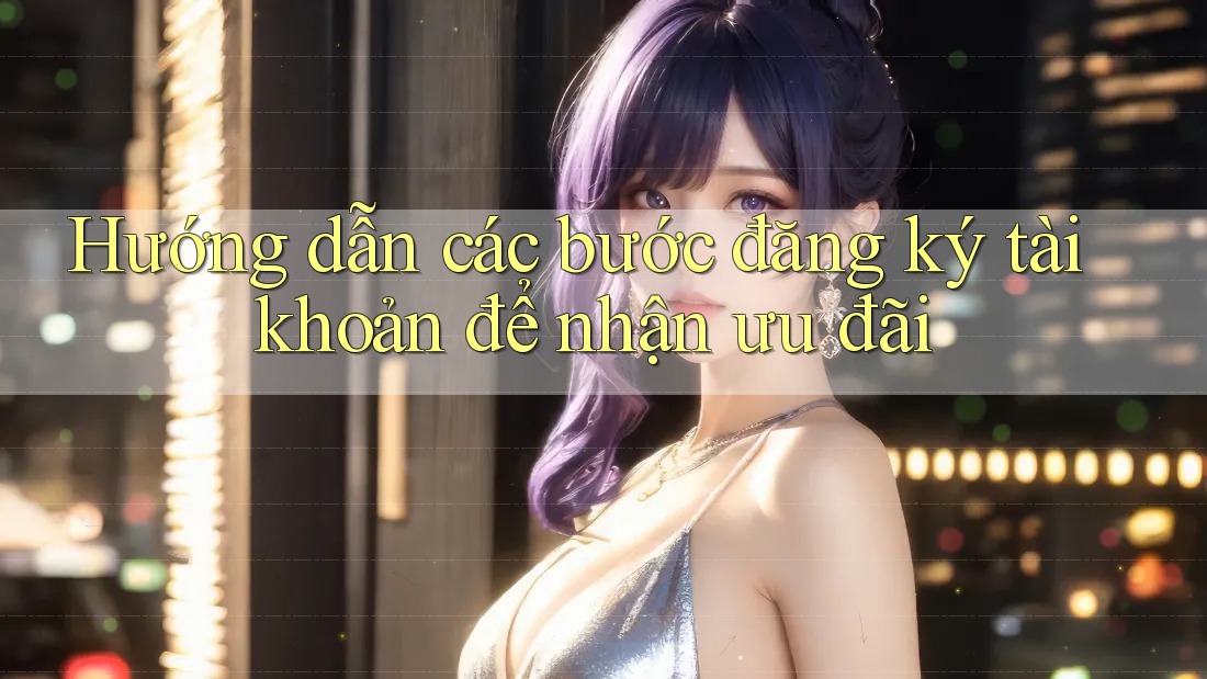 Hướng dẫn các bước đăng ký tài khoản để nhận ưu đãi Hướng dẫn các bước đăng ký tài khoản để nhận ưu đãi