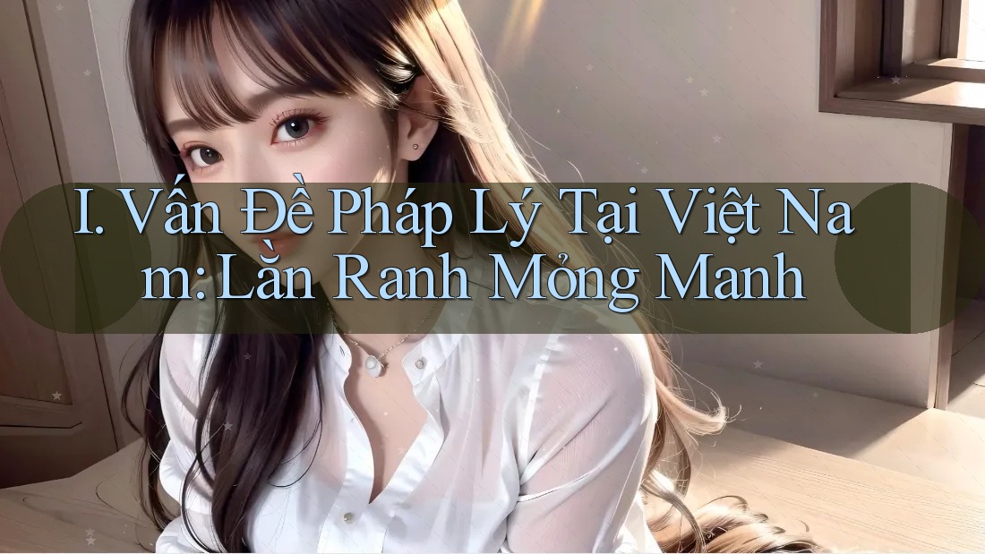 I. Vấn Đề Pháp Lý Tại Việt Nam: Lằn Ranh Mỏng Manh I. Vấn Đề Pháp Lý Tại Việt Nam: Lằn Ranh Mỏng Manh
