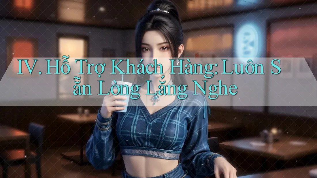 IV. Hỗ Trợ Khách Hàng: Luôn Sẵn Lòng Lắng Nghe