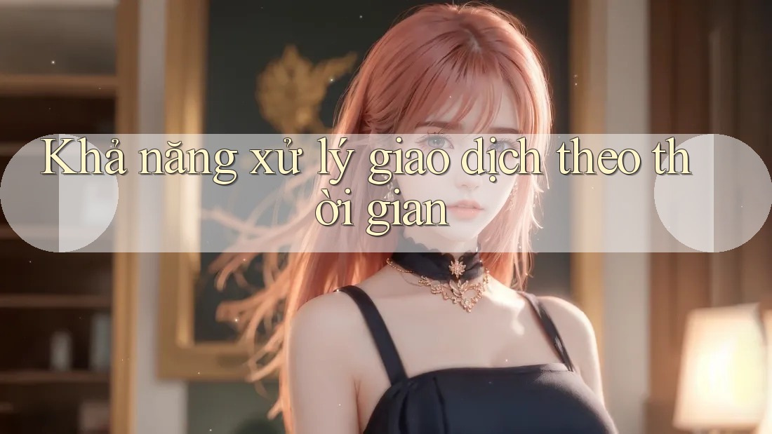 Khả năng xử lý giao dịch theo thời gian Khả năng xử lý giao dịch theo thời gian
