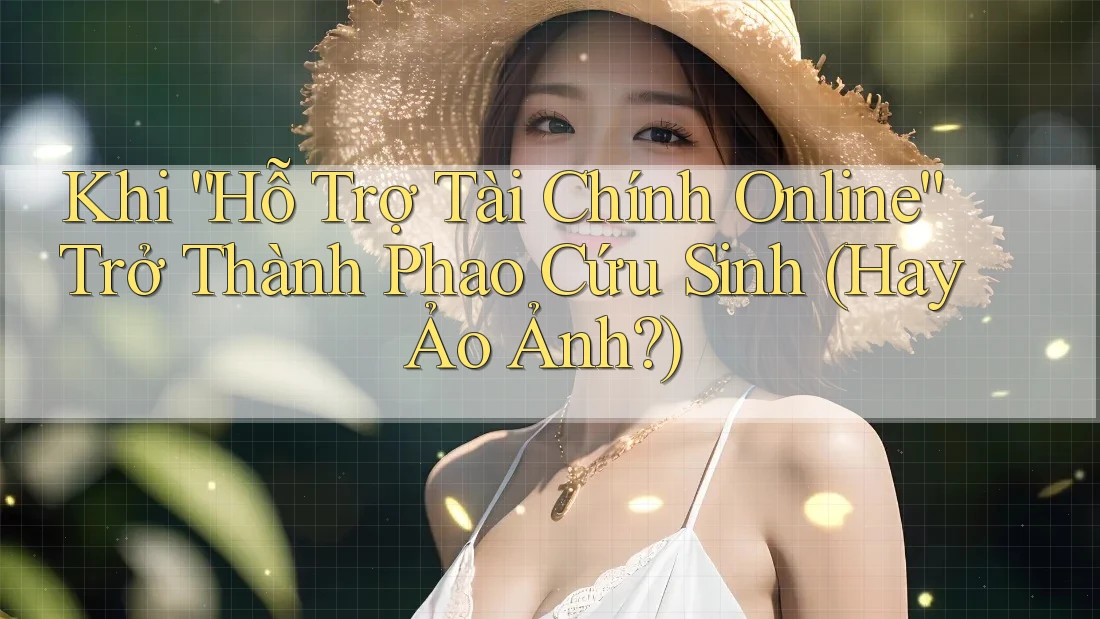 Khi “Hỗ Trợ Tài Chính Online” Trở Thành Phao Cứu Sinh (Hay Ảo Ảnh?) Khi “Hỗ Trợ Tài Chính Online” Trở Thành Phao Cứu Sinh (Hay Ảo Ảnh?)