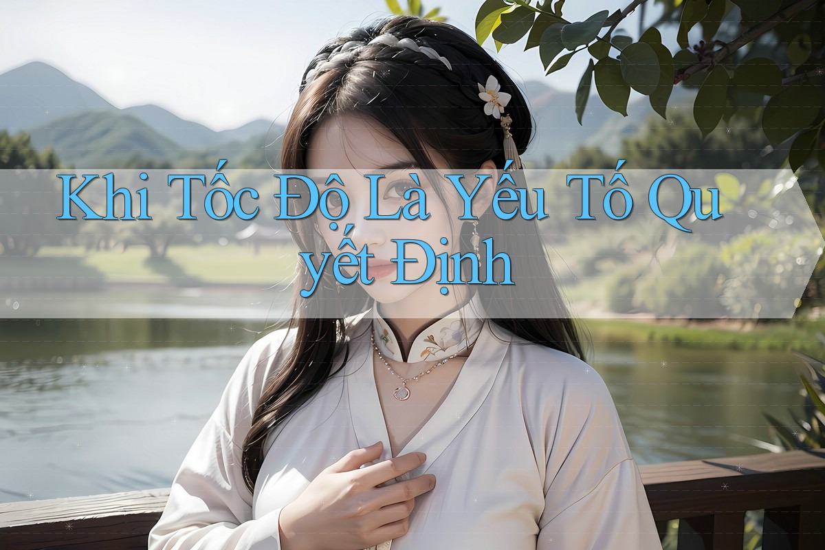Khi Tốc Độ Là Yếu Tố Quyết Định Khi Tốc Độ Là Yếu Tố Quyết Định