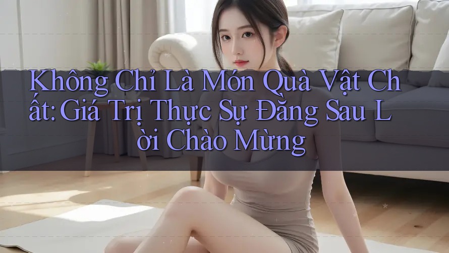 Không Chỉ Là Món Quà Vật Chất: Giá Trị Thực Sự Đằng Sau Lời Chào Mừng Không Chỉ Là Món Quà Vật Chất: Giá Trị Thực Sự Đằng Sau Lời Chào Mừng