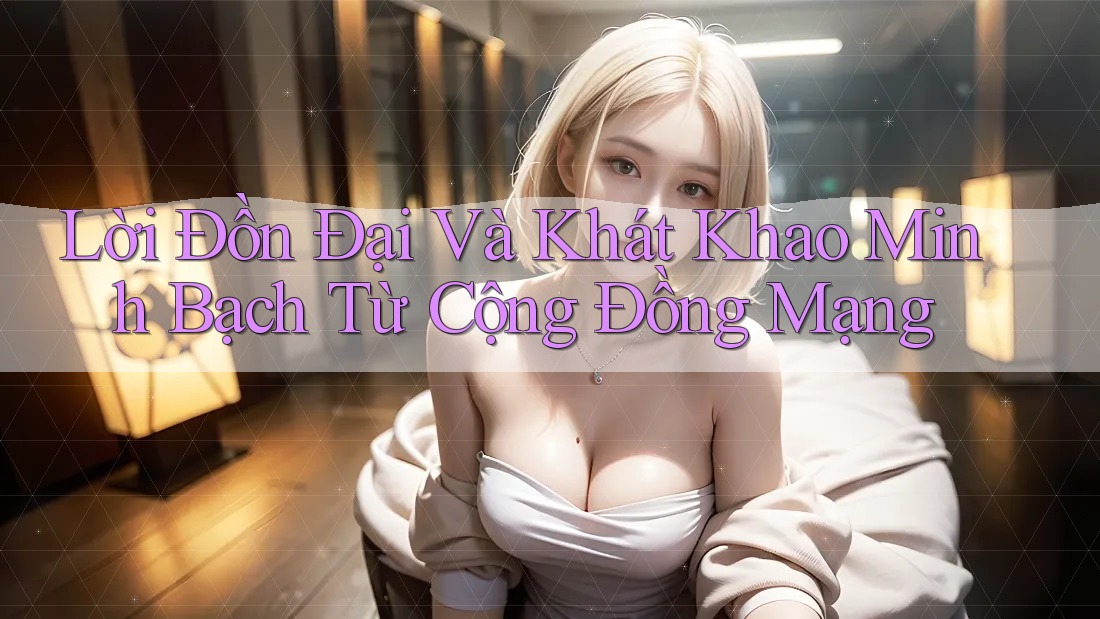 Lời Đồn Đại Và Khát Khao Minh Bạch Từ Cộng Đồng Mạng Lời Đồn Đại Và Khát Khao Minh Bạch Từ Cộng Đồng Mạng