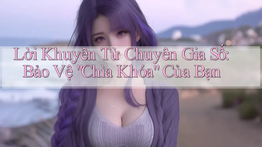 Lời Khuyên Từ Chuyên Gia Số: Bảo Vệ “Chìa Khóa” Của Bạn Lời Khuyên Từ Chuyên Gia Số: Bảo Vệ “Chìa Khóa” Của Bạn