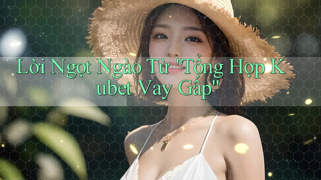 Lời Ngọt Ngào Từ “Tổng Hợp Kubet Vay Gấp”
