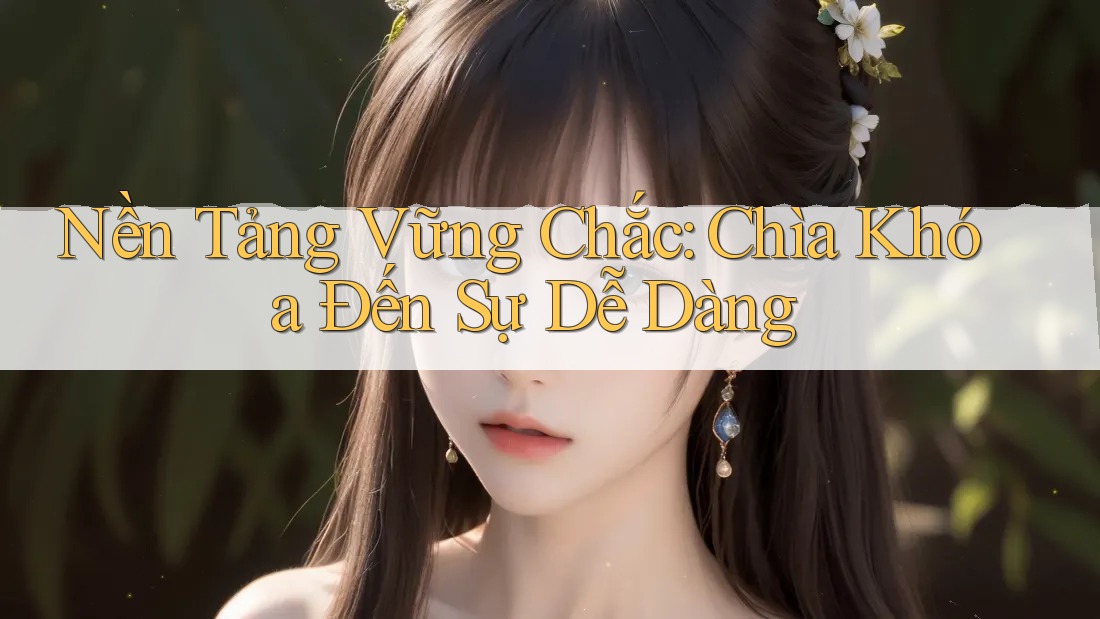 Nền Tảng Vững Chắc: Chìa Khóa Đến Sự Dễ Dàng Nền Tảng Vững Chắc: Chìa Khóa Đến Sự Dễ Dàng