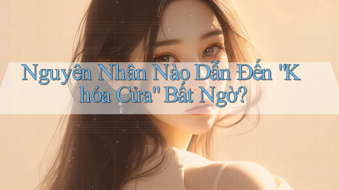 Nguyên Nhân Nào Dẫn Đến “Khóa Cửa” Bất Ngờ?