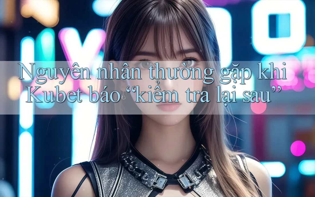 Nguyên nhân thường gặp khi Kubet báo “kiểm tra lại sau”