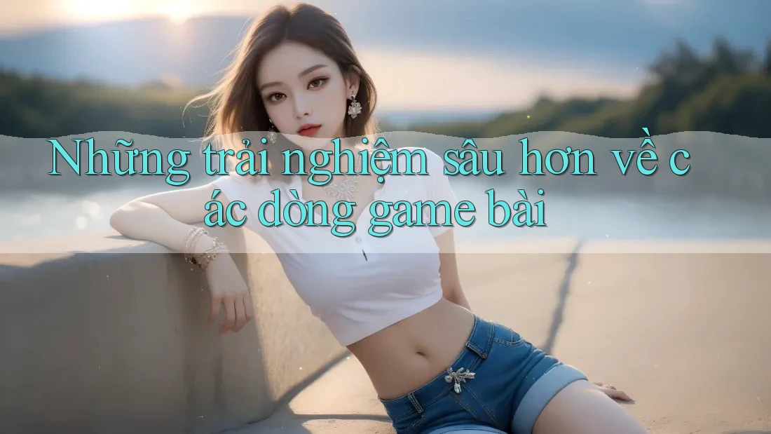 Những trải nghiệm sâu hơn về các dòng game bài