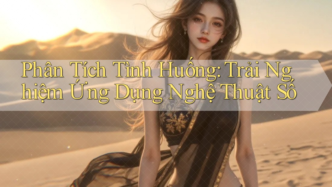 Phân Tích Tình Huống: Trải Nghiệm Ứng Dụng Nghệ Thuật Số Phân Tích Tình Huống: Trải Nghiệm Ứng Dụng Nghệ Thuật Số