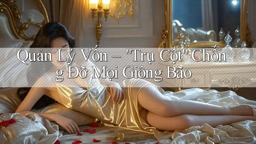 Quản Lý Vốn – “Trụ Cột” Chống Đỡ Mọi Giông Bão Quản Lý Vốn – “Trụ Cột” Chống Đỡ Mọi Giông Bão