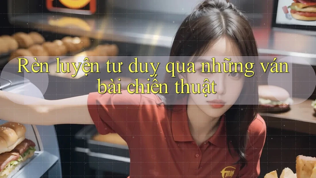 Rèn luyện tư duy qua những ván bài chiến thuật Rèn luyện tư duy qua những ván bài chiến thuật