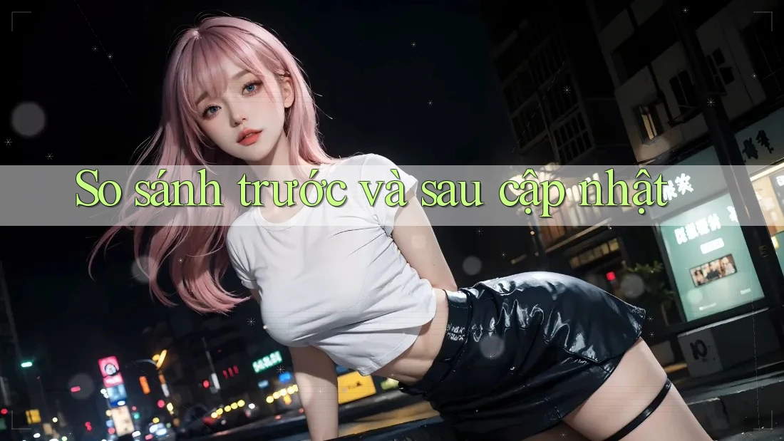 So sánh trước và sau cập nhật So sánh trước và sau cập nhật
