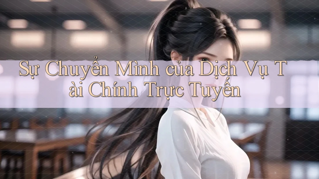 Sự Chuyển Mình của Dịch Vụ Tài Chính Trực Tuyến Sự Chuyển Mình của Dịch Vụ Tài Chính Trực Tuyến