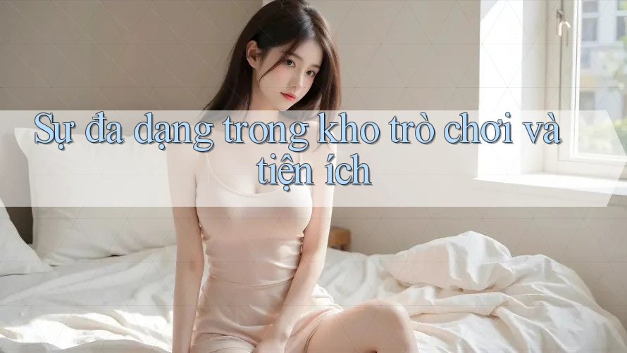 Sự đa dạng trong kho trò chơi và tiện ích Sự đa dạng trong kho trò chơi và tiện ích