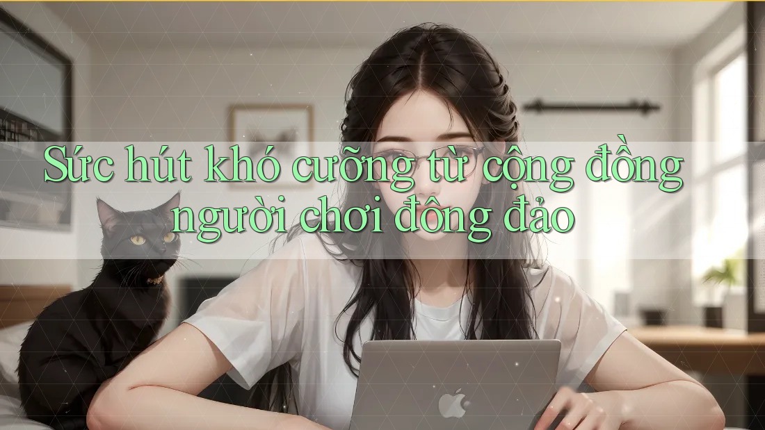 Sức hút khó cưỡng từ cộng đồng người chơi đông đảo