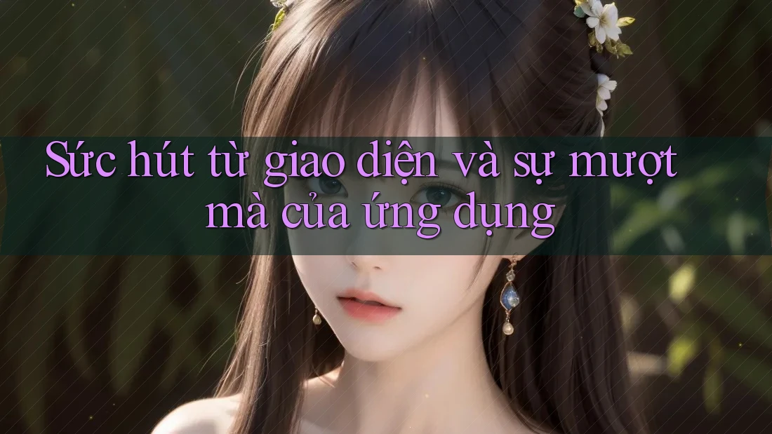 Sức hút từ giao diện và sự mượt mà của ứng dụng Sức hút từ giao diện và sự mượt mà của ứng dụng