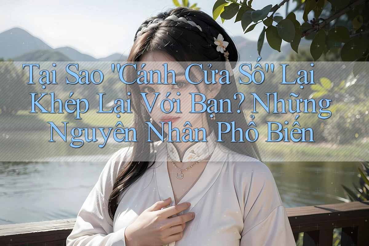 Tại Sao “Cánh Cửa Số” Lại Khép Lại Với Bạn? Những Nguyên Nhân Phổ Biến