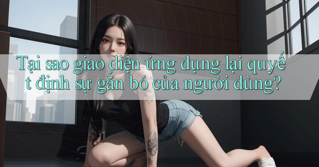 Tại sao giao diện ứng dụng lại quyết định sự gắn bó của người dùng? Tại sao giao diện ứng dụng lại quyết định sự gắn bó của người dùng?