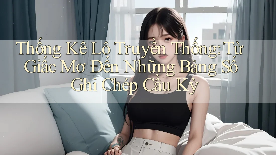 Thống Kê Lô Truyền Thống: Từ Giấc Mơ Đến Những Bảng Số Ghi Chép Cầu Kỳ Thống Kê Lô Truyền Thống: Từ Giấc Mơ Đến Những Bảng Số Ghi Chép Cầu Kỳ