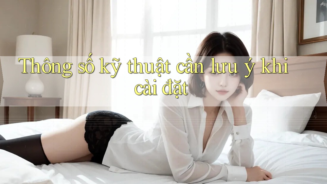 Thông số kỹ thuật cần lưu ý khi cài đặt