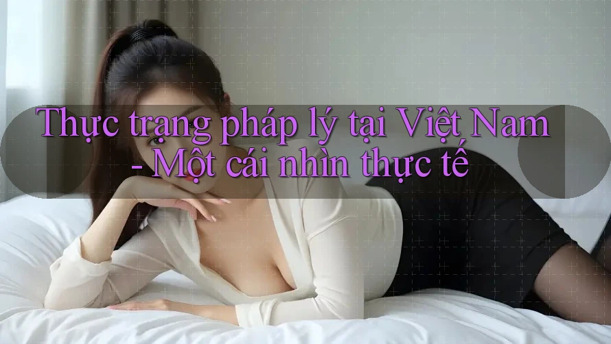 Thực trạng pháp lý tại Việt Nam - Một cái nhìn thực tế Thực trạng pháp lý tại Việt Nam - Một cái nhìn thực tế