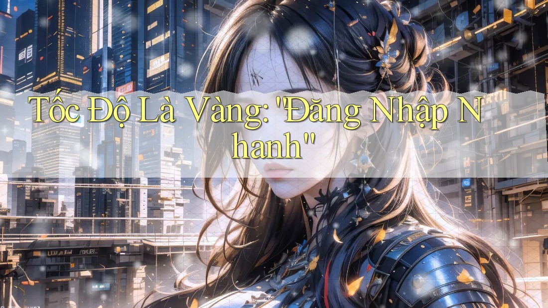 Tốc Độ Là Vàng: “Đăng Nhập Nhanh”