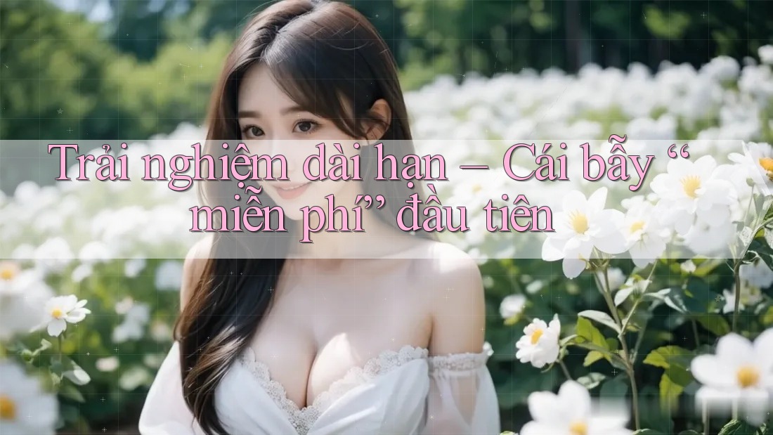 Trải nghiệm dài hạn – Cái bẫy “miễn phí” đầu tiên Trải nghiệm dài hạn – Cái bẫy “miễn phí” đầu tiên