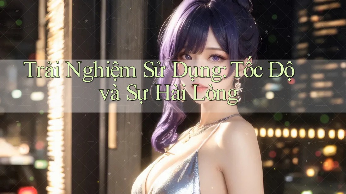 Trải Nghiệm Sử Dụng: Tốc Độ và Sự Hài Lòng Trải Nghiệm Sử Dụng: Tốc Độ và Sự Hài Lòng