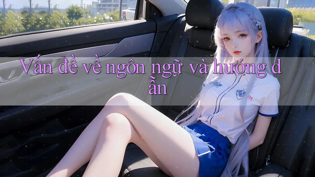 Vấn đề về ngôn ngữ và hướng dẫn Vấn đề về ngôn ngữ và hướng dẫn