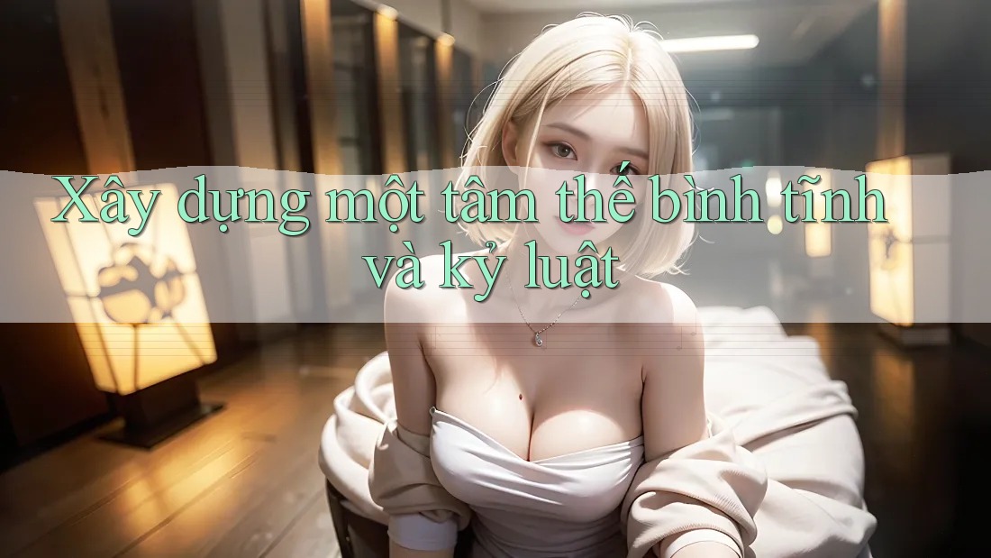 Xây dựng một tâm thế bình tĩnh và kỷ luật Xây dựng một tâm thế bình tĩnh và kỷ luật